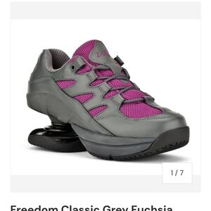 Z-Coil Women's Grey and Pink Shoes